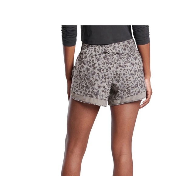 Sold/ not available Athleta Gray Animal Print Shorts - Picture 3 of 10